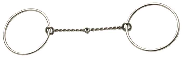 Snaffle Twisted Wire 12.5cm