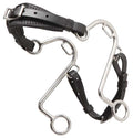 S Hackamore Ss PVC Nose Black