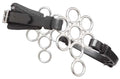 Flower Hackamore PVC Nose Black