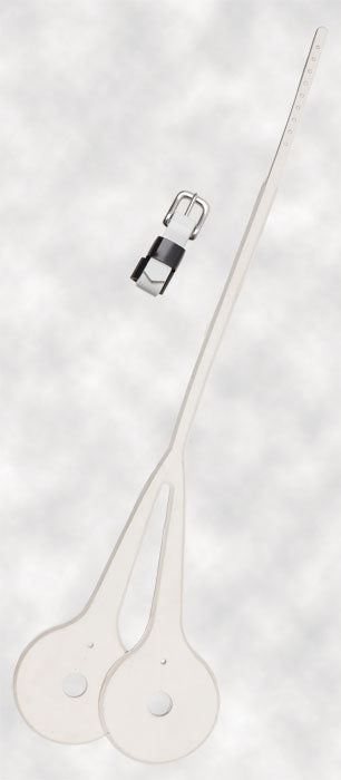 Rubber Cheek+Buc. Attach. White