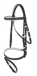 Bridle Hano Blk/Wht Cob