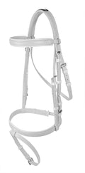 Bridle Hano Wht/Wht Cob