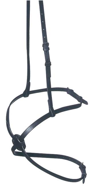 Noseband-Grackle Cob Black