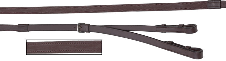 Reins-Divided 1/2"X5/8" F/S
