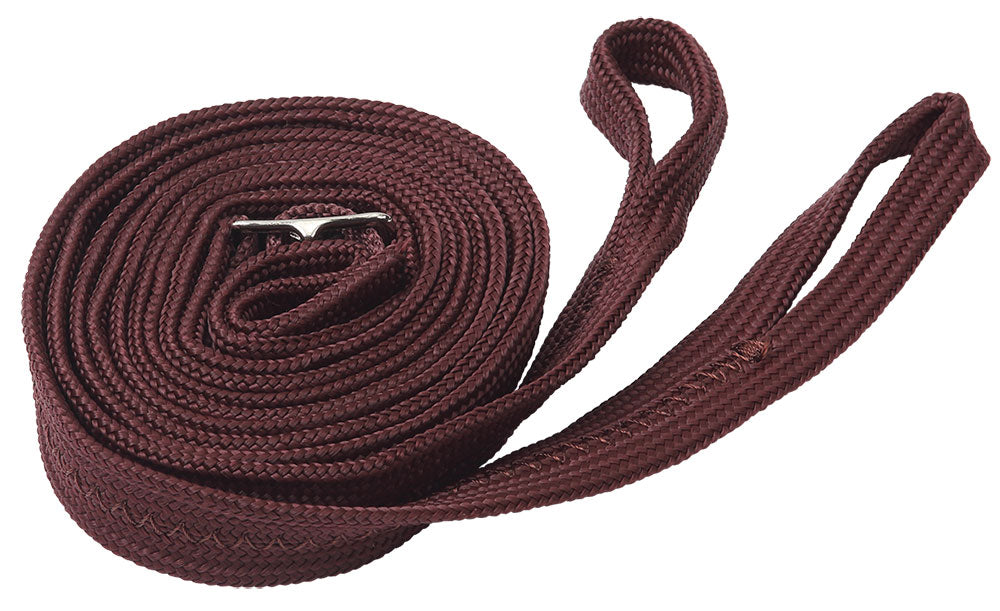 Reins-Nylon Loop 7/8" Brown