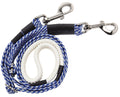 Reins-Nylon Polocrosse Blu/Wht