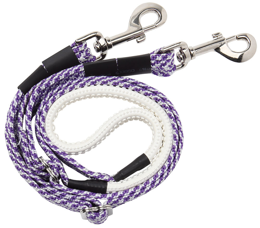 Reins-Nylon Polocrosse Pur/Wht