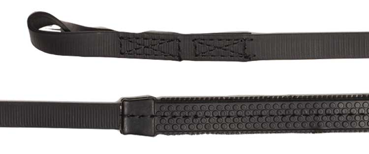 Reins Rubber Grip Black