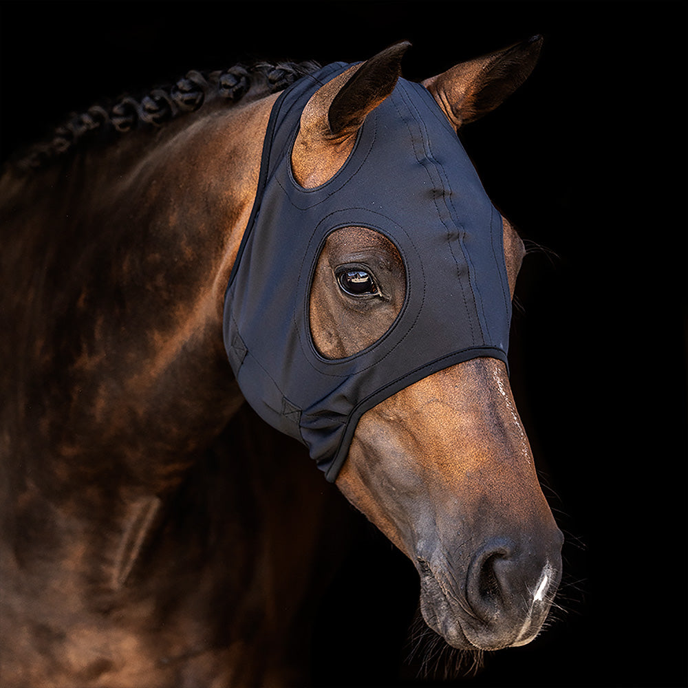 Titanium Hood Plain Black Medium