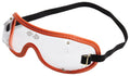 Goggles-Clear/Orange Trim