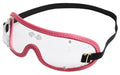 Goggles-Clear/Pink Trim