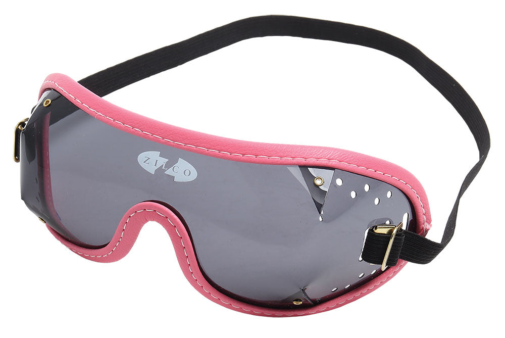Goggles-Smoke/Pink Trim
