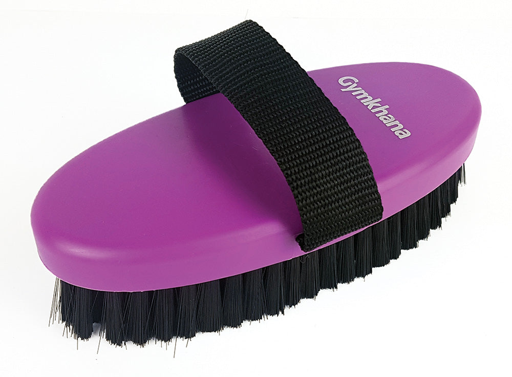 Body Brush Gymk Sml Pur/Blk