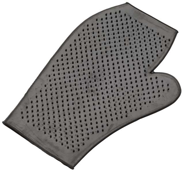 Groomit Glove In Rubber Black