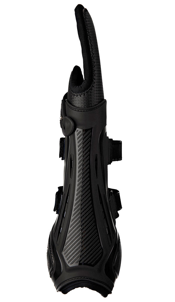 Knee Boot Velcro V22 Blk Med