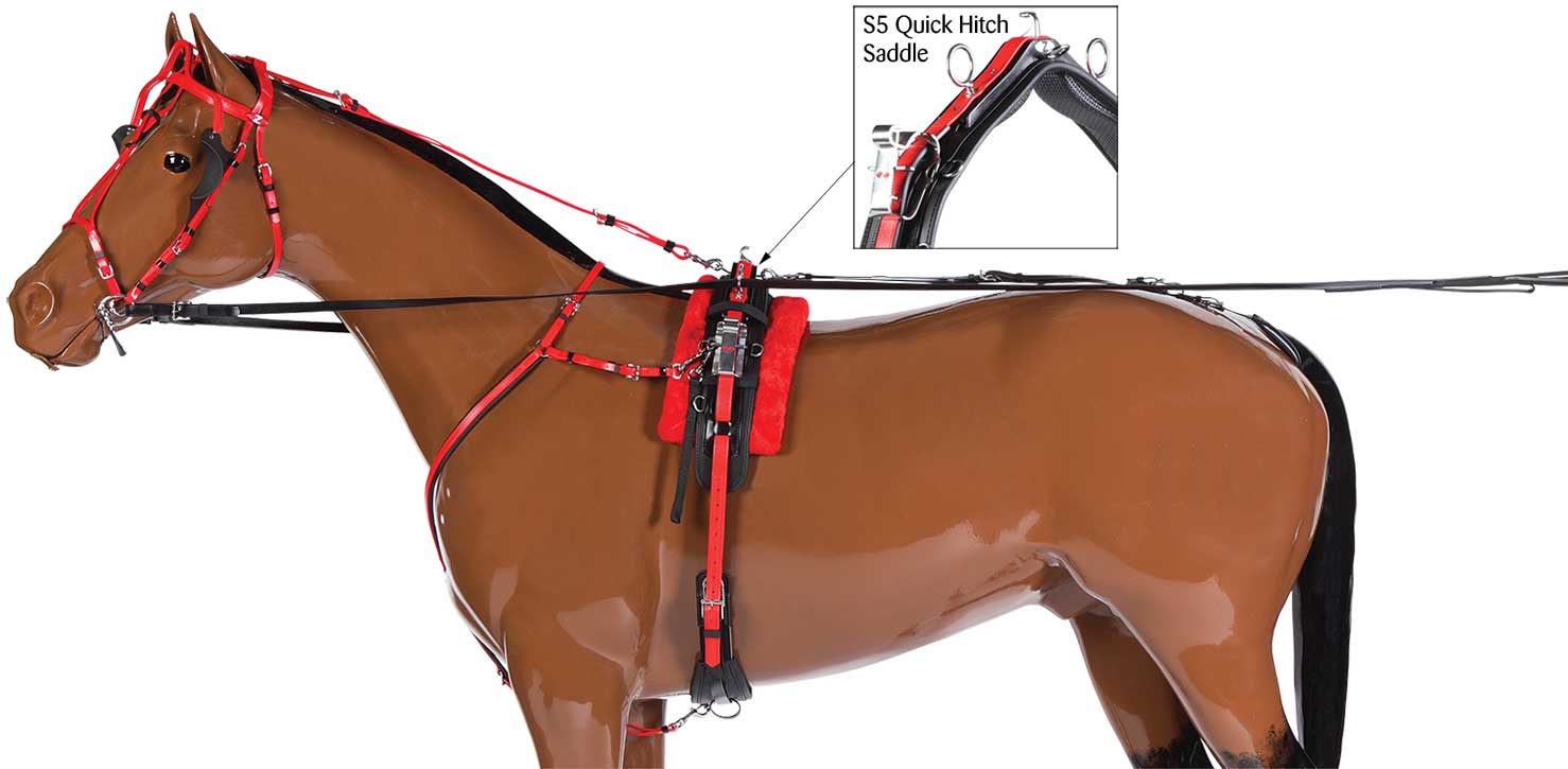 Qh H105 Harness Black/Red