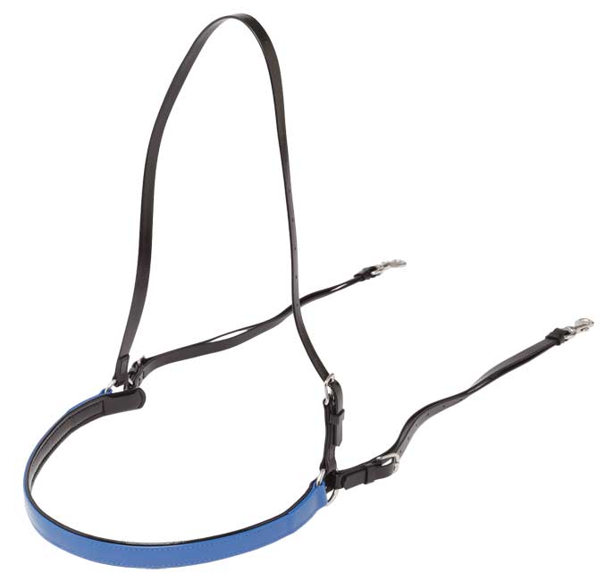 French Breastplate Blue/Black