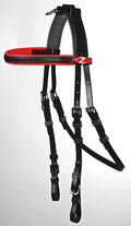 Harness Bridle (Open) Blk/Red