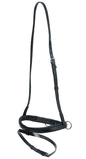 Pole Halter 3Ring W/Flash Black
