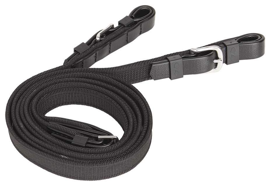 Monte Supergrip Reins Black