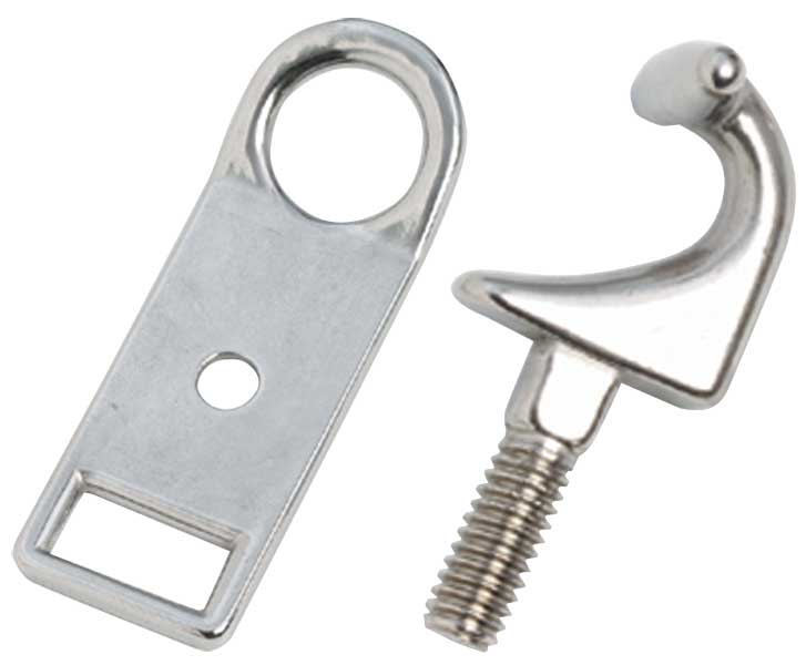 Stainless Steel Plate & Hook