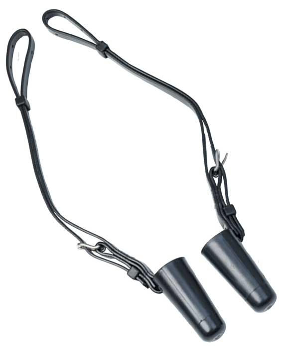 Shaft Cups & Straps Black
