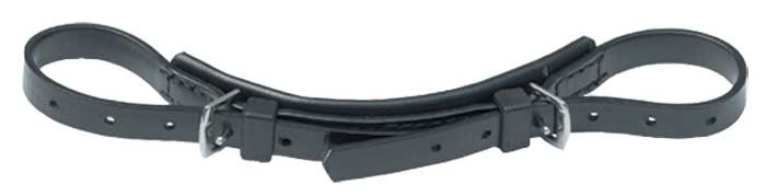 Chin Strap W/Buckles Black