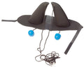 Hood With Ear Plugs Black